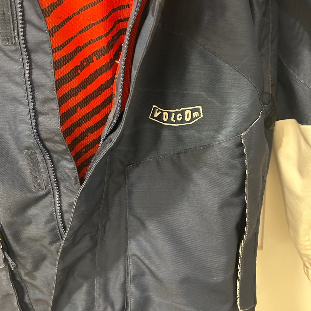 Volcom Men’s Accelerate Ski Shell Jacket Blue/Whi… - image 7